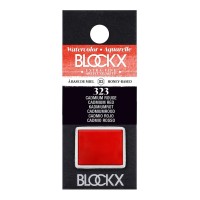 BLOCKX Watercolour Half Pan S3 323 Cadmium Red